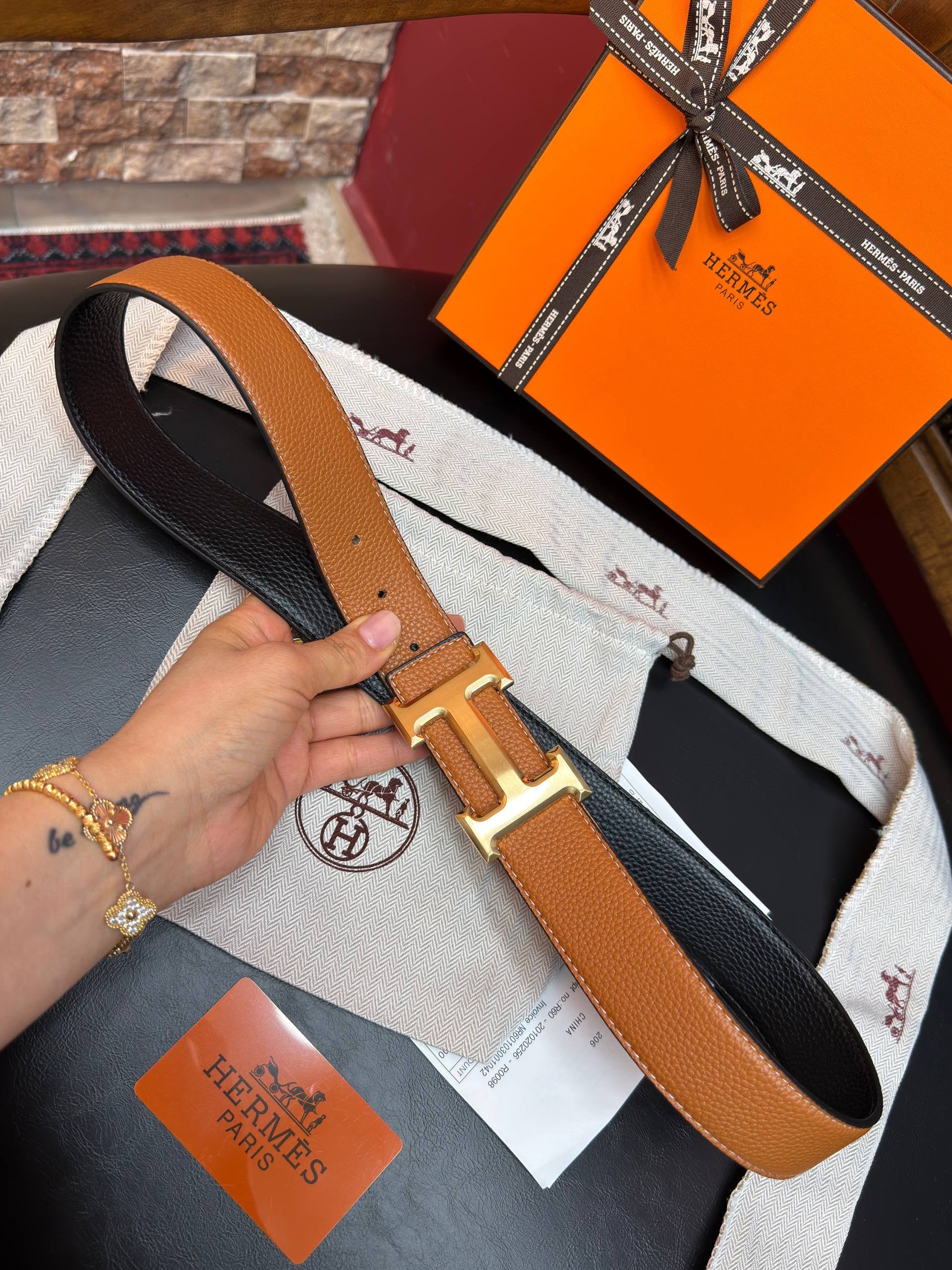 Hermes İthal Kemer 3,5 cm