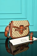 GUCCI - Horsebit Shoulder Bag in Leather (4 Renk)
