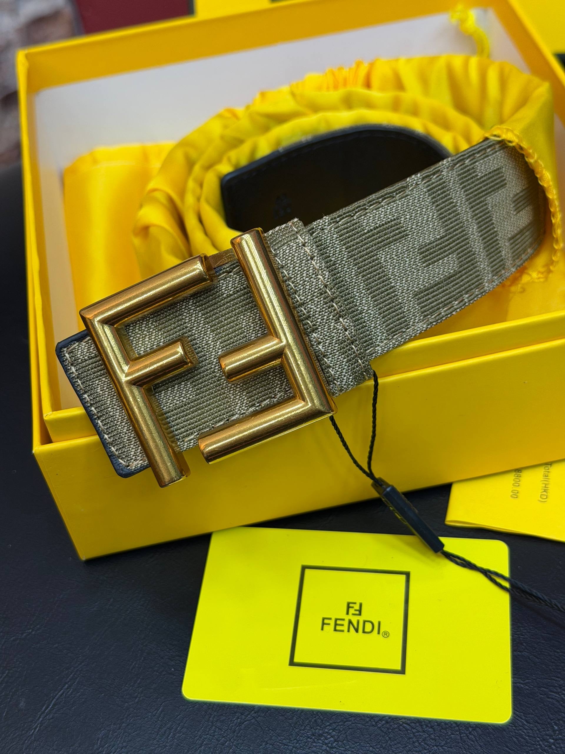 Fendi İthal Kemer 3,7 cm