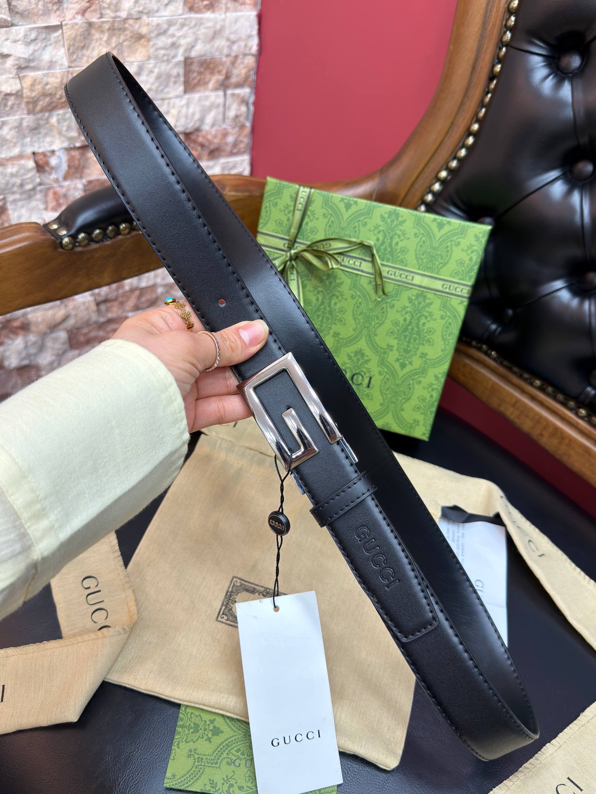 Gucci İthal Kemer 3 cm