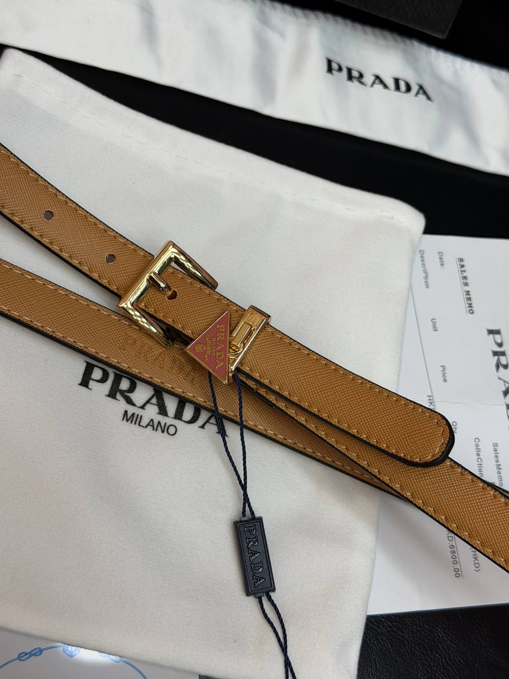Prada İthal Kemer 1,9 cm