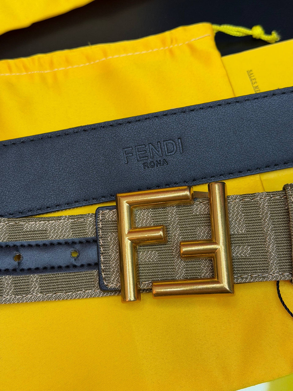 Fendi İthal Kemer 3,7 cm