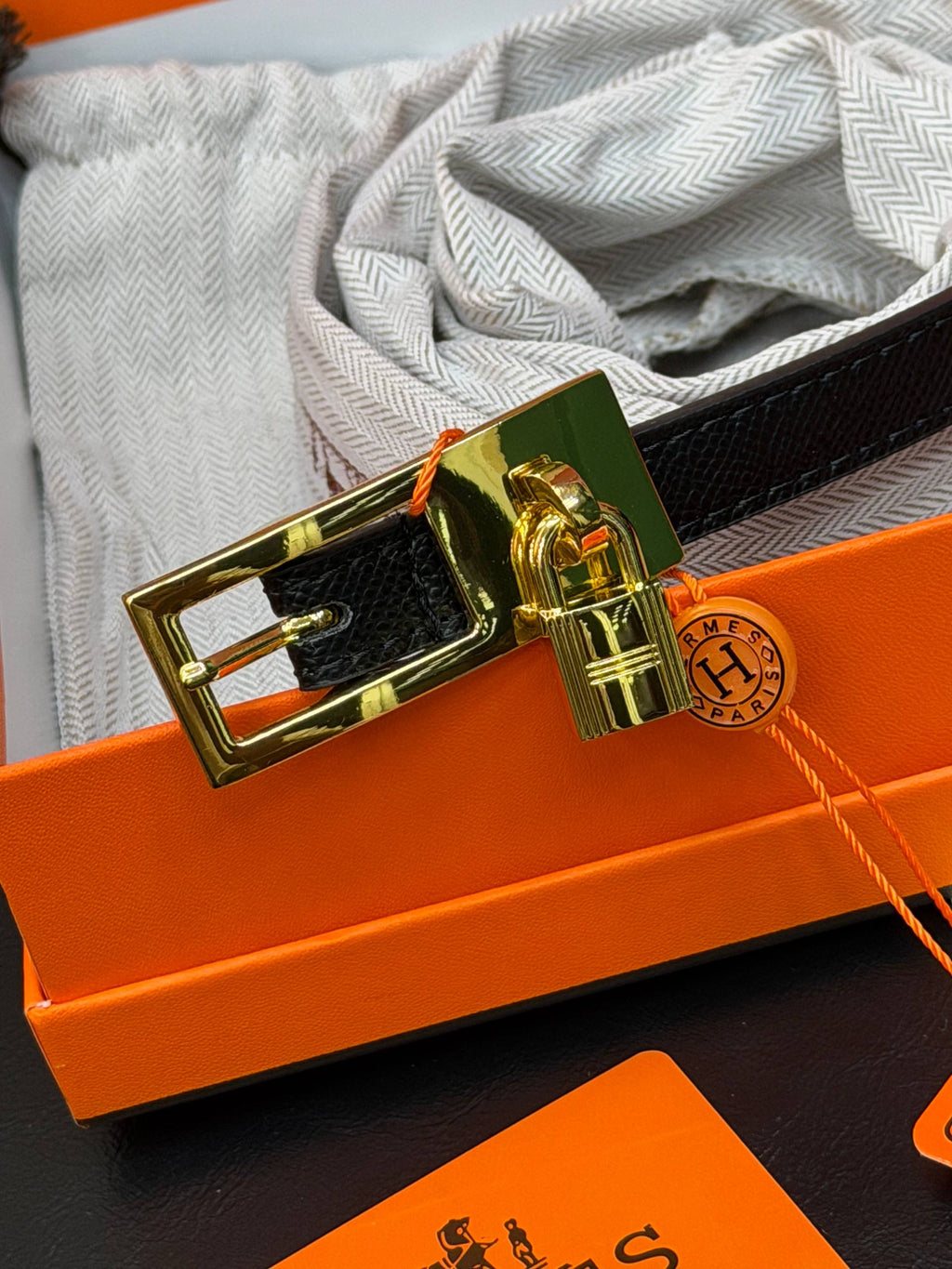 Hermes İthal Kemer Gold Aksesuar 1.7 cm