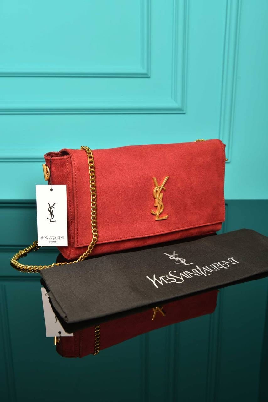YVES SAINTLAURENT - Medium Reversible Kate Flap Bag (6 Renk)