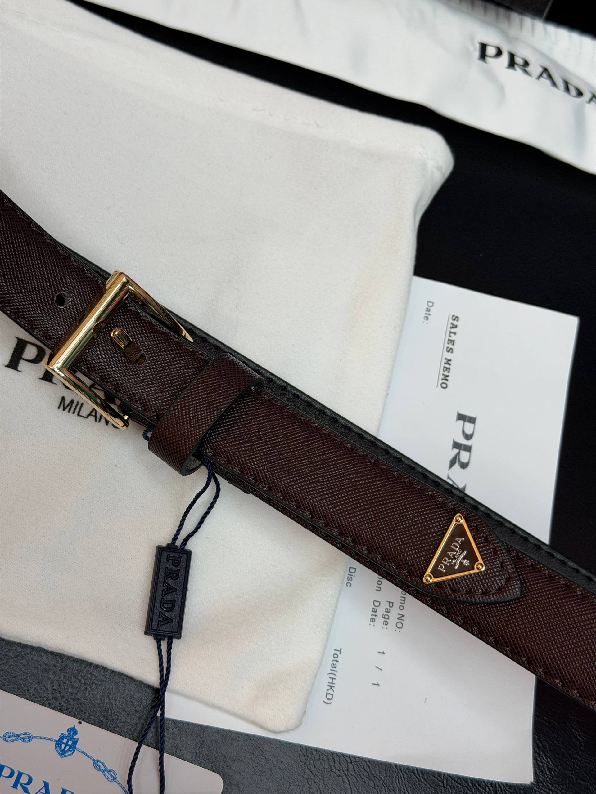 Prada İthal Kemer 2,4 cm