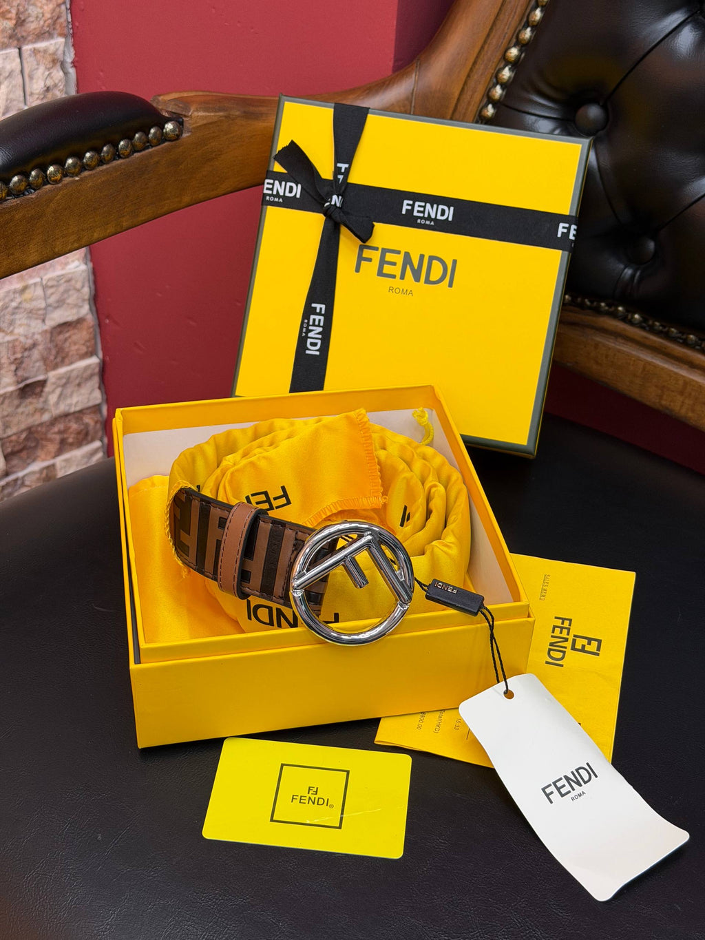 Fendi İthal Kemer 3,5 cm
