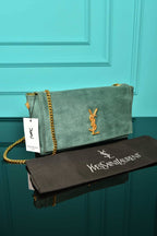 YVES SAINTLAURENT - Medium Reversible Kate Flap Bag (6 Renk)