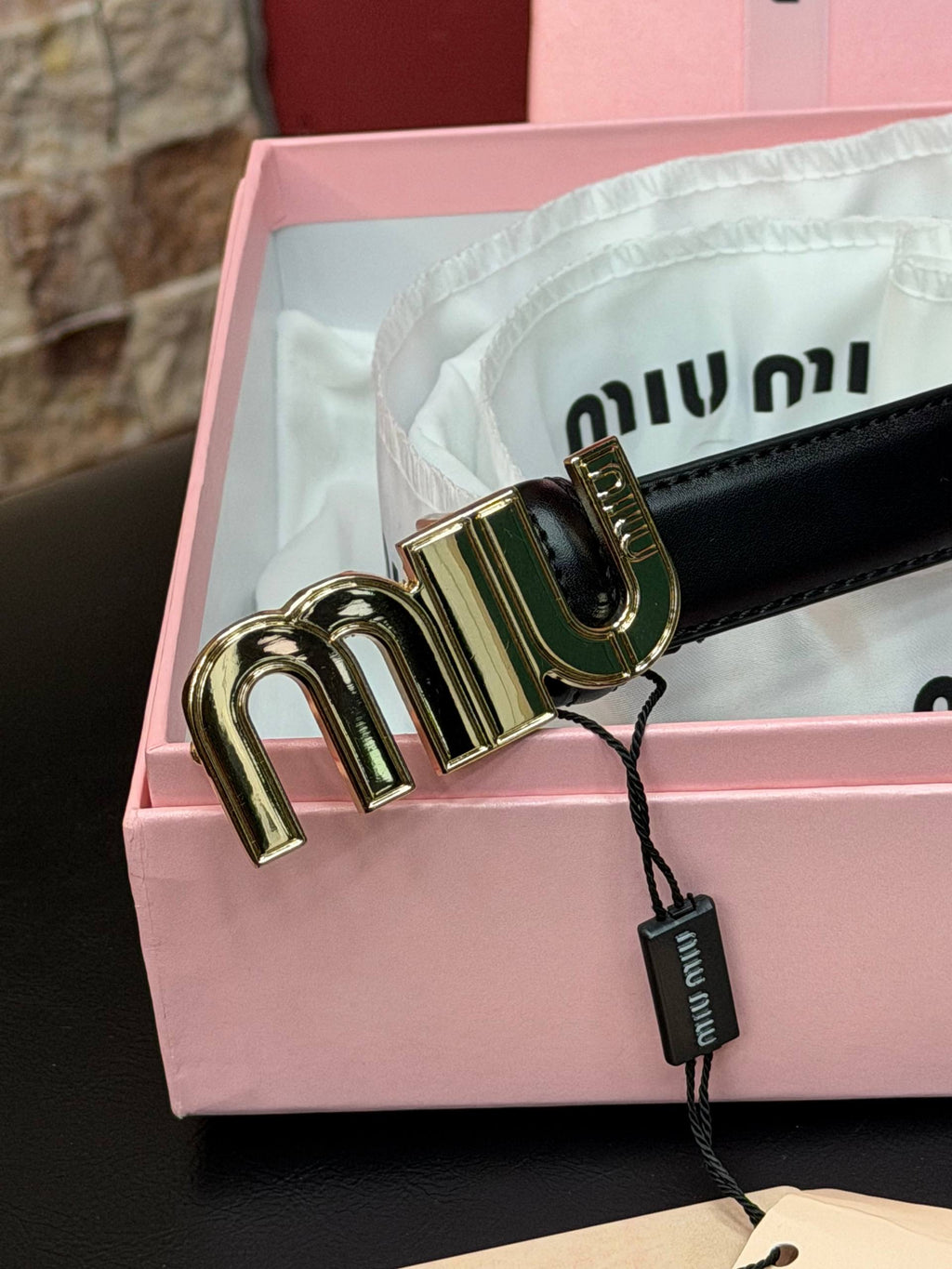 MiuMiu İthal Kemer 2,5 cm