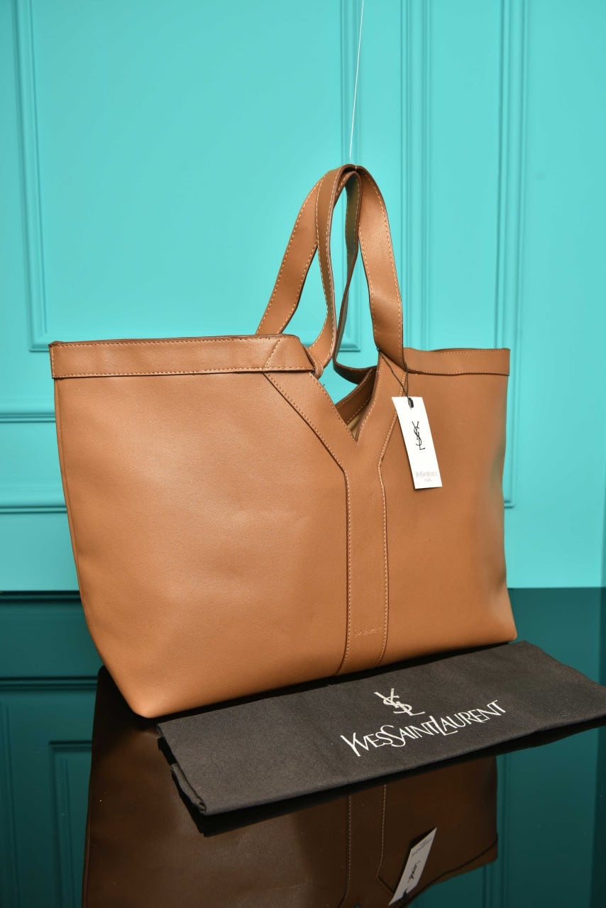 YVES SAINT LAURENT- Y Tote in Leather Bag (4 Renk)
