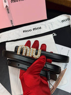 MiuMiu İthal Kemer 1,7 cm