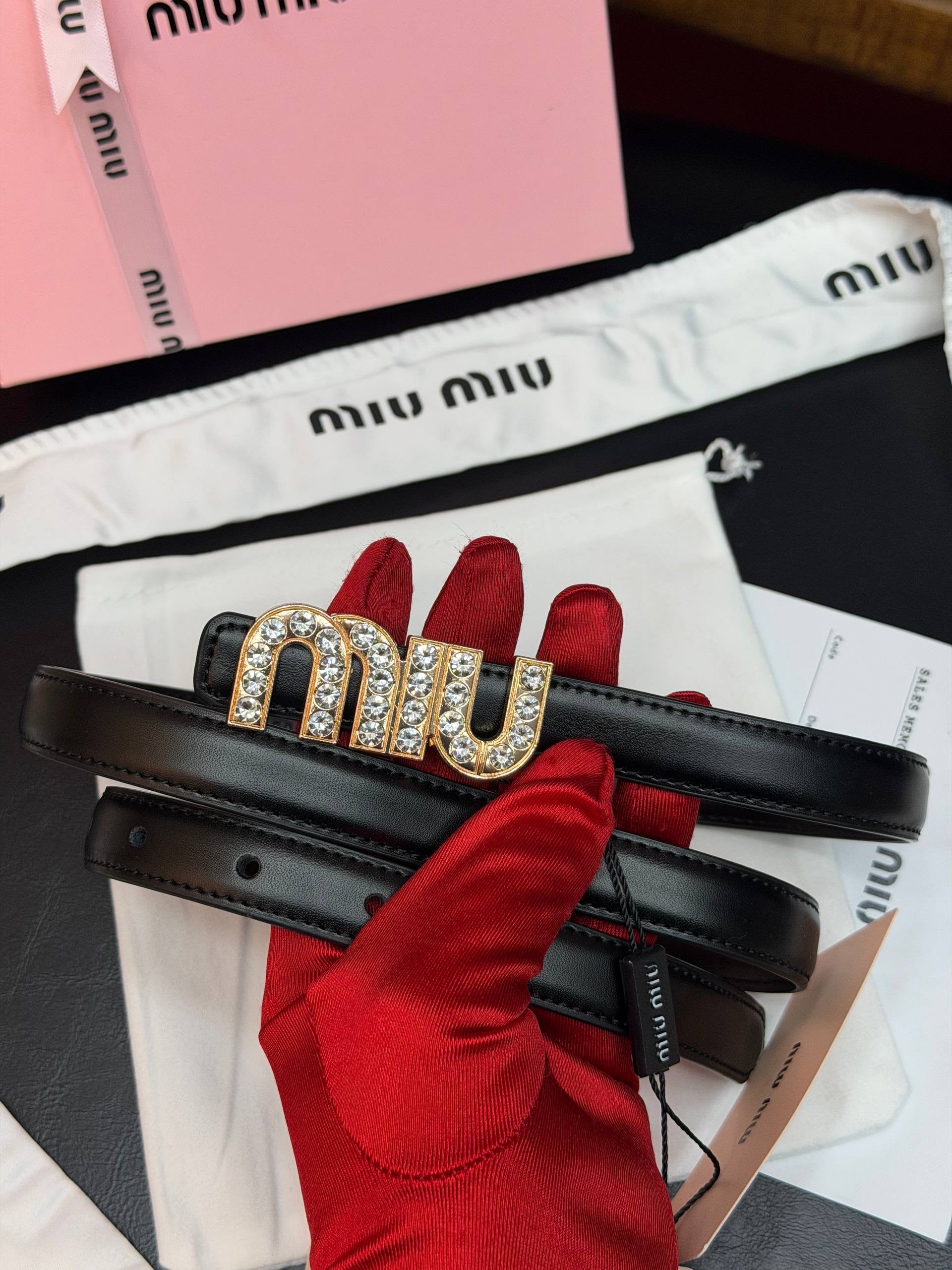 MiuMiu İthal Kemer 1,7 cm