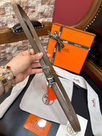 Hermes İthal Kemer Silver Aksesuar 1.7 cm