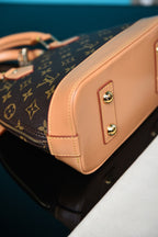 LOUIS VUITTON - Alma BB Bag in Suede (6 Renk)