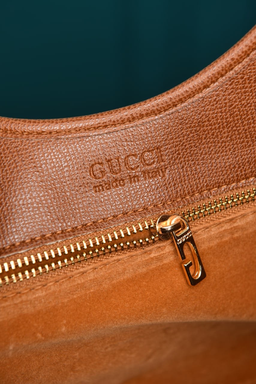 GUCCI - Mercato Small Tote Bag in Suede (5 Renk)