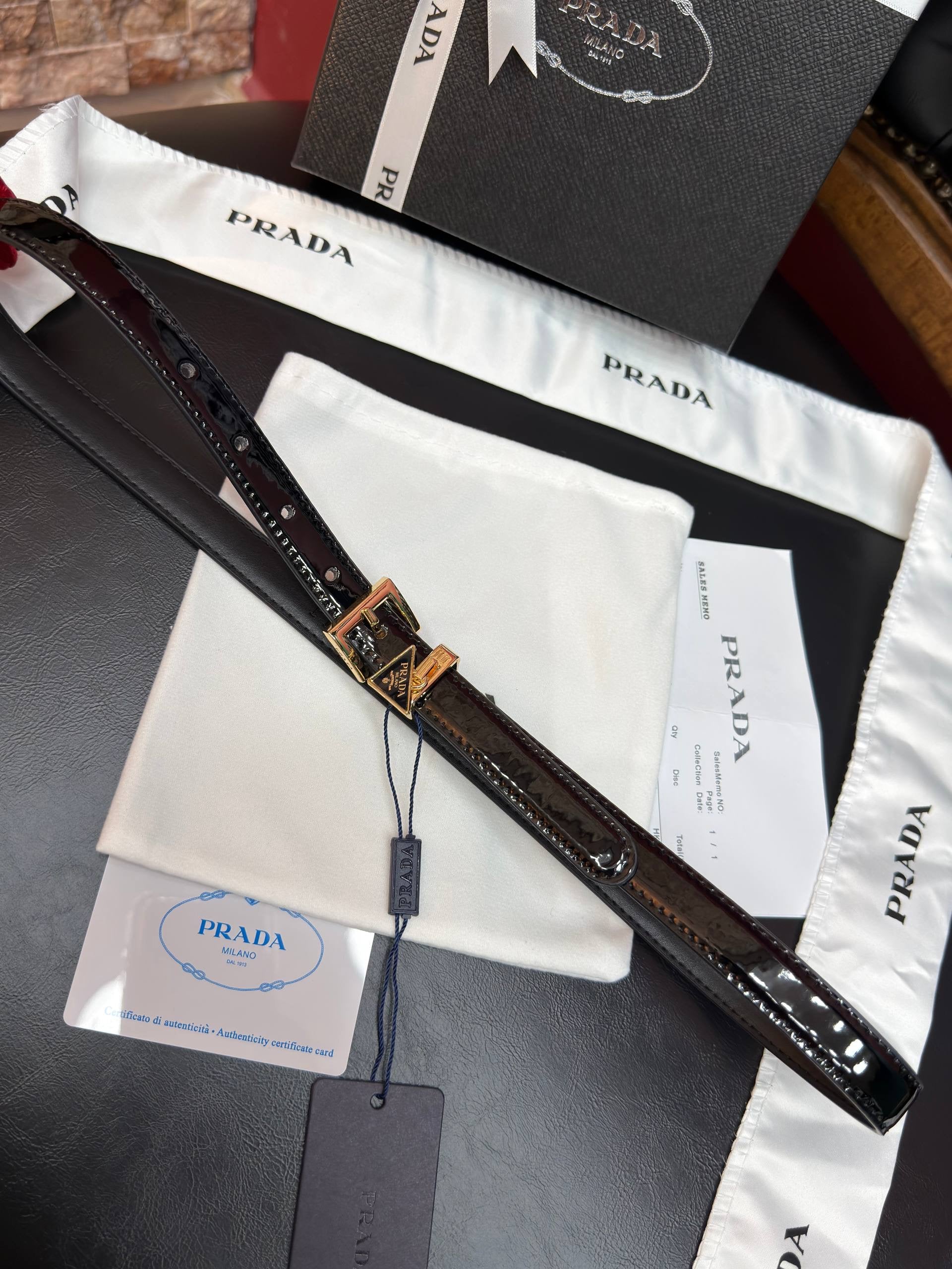 Prada İthal Kemer 1,9 cm
