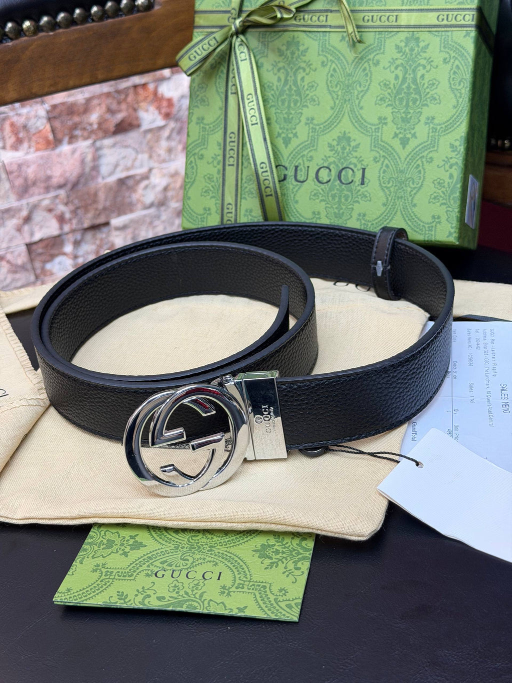 Gucci İthal Kemer 3,5 cm