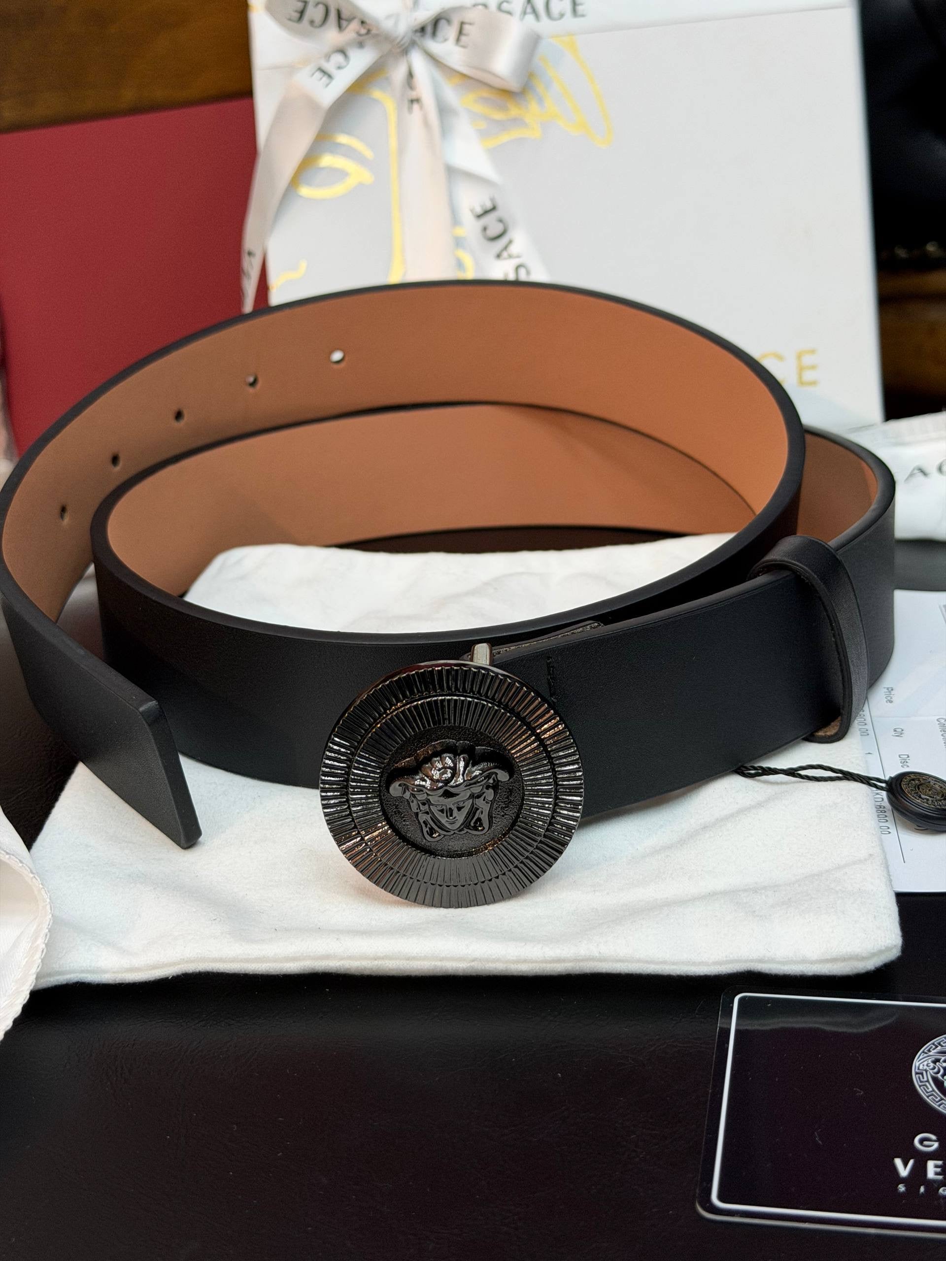 Versace İthal Kemer 3,7 cm