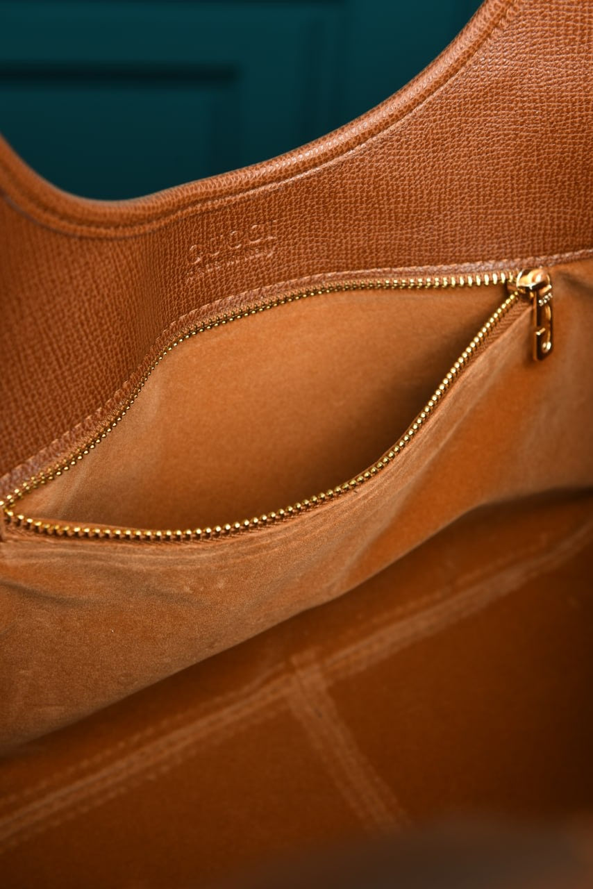 GUCCI - Mercato Small Tote Bag in Suede (5 Renk)