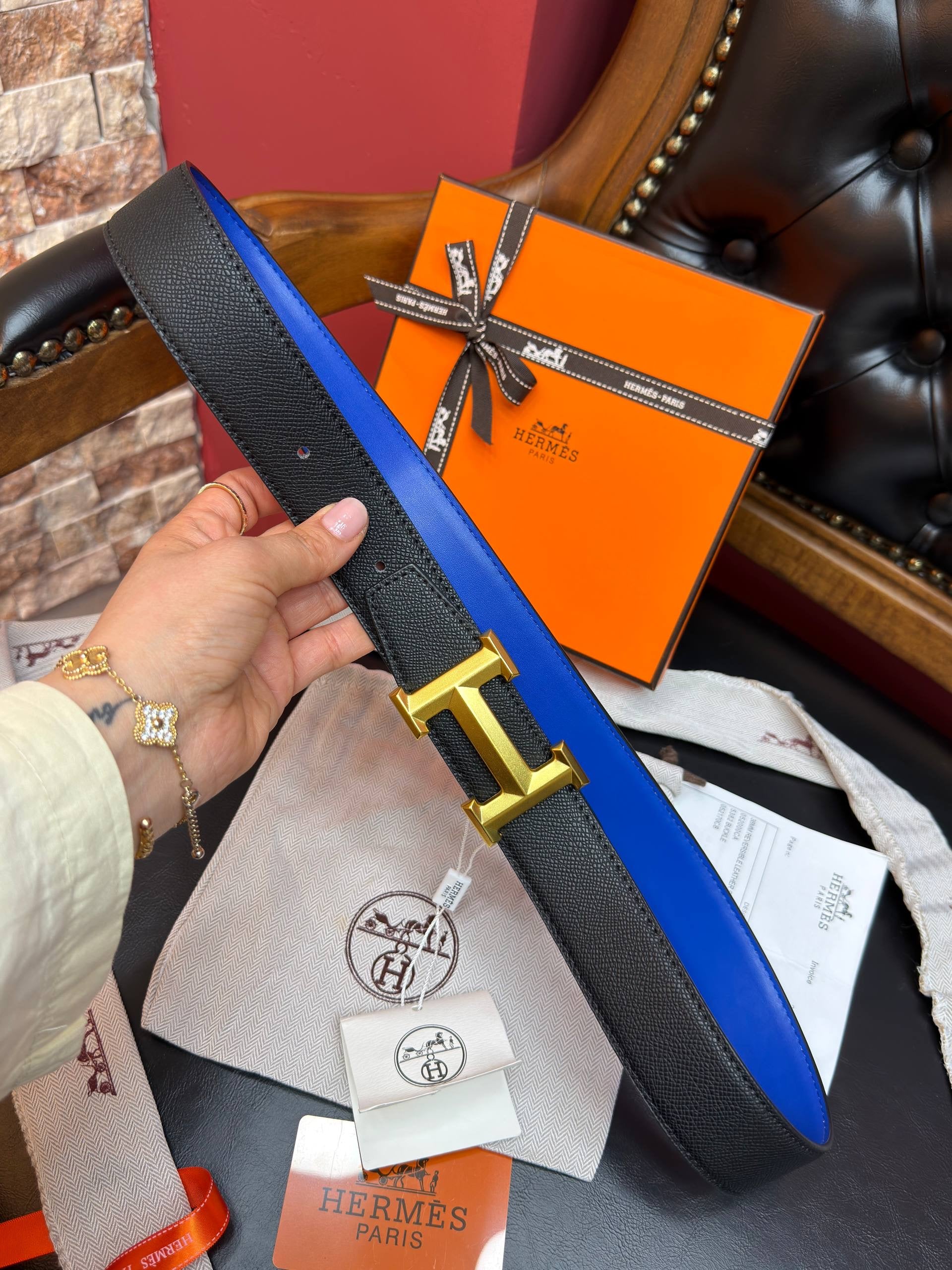 Hermes İthal Kemer 3,5 cm
