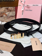 MiuMiu İthal Kemer 2,5 cm