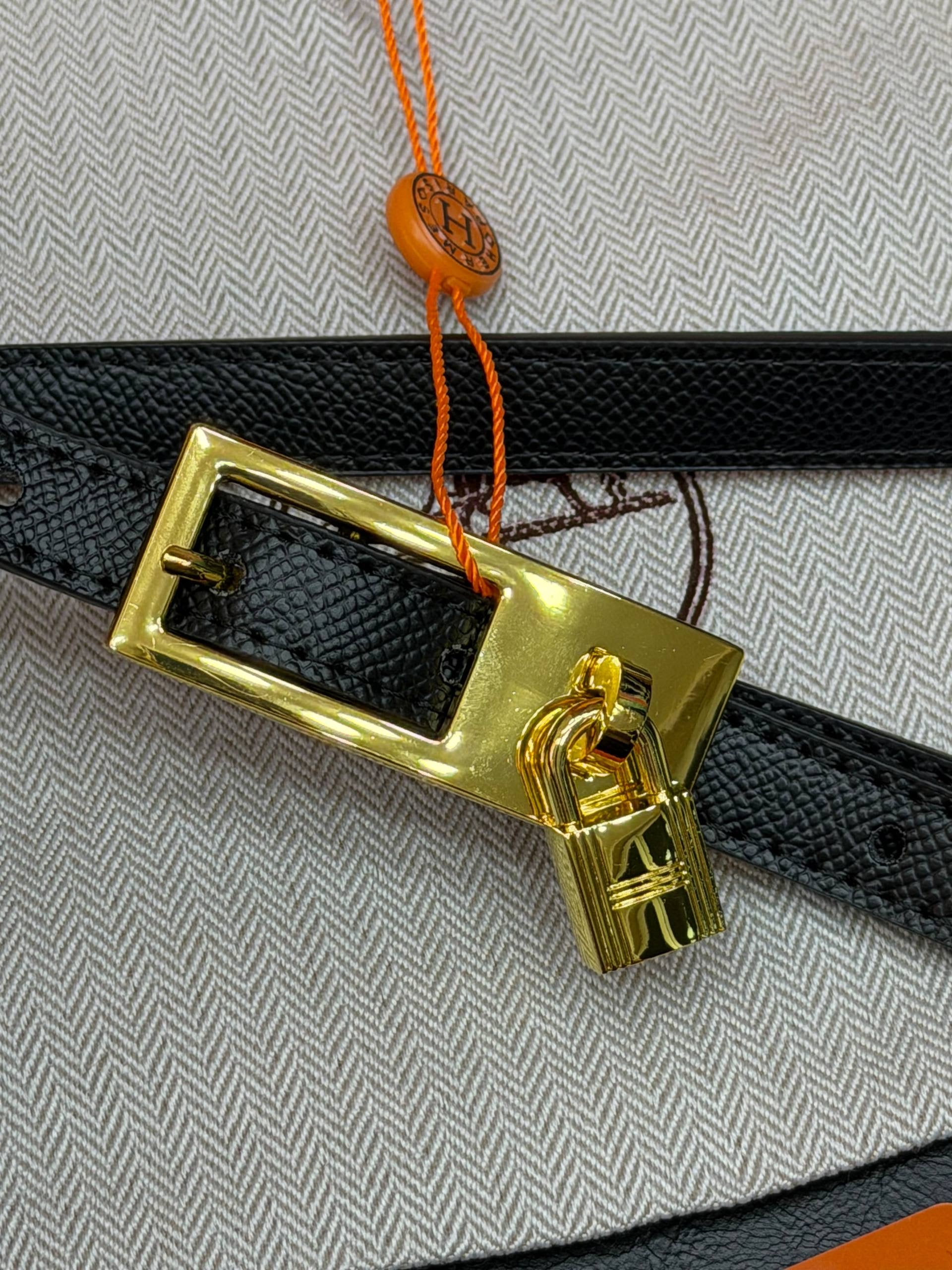 Hermes İthal Kemer Gold Aksesuar 1.7 cm