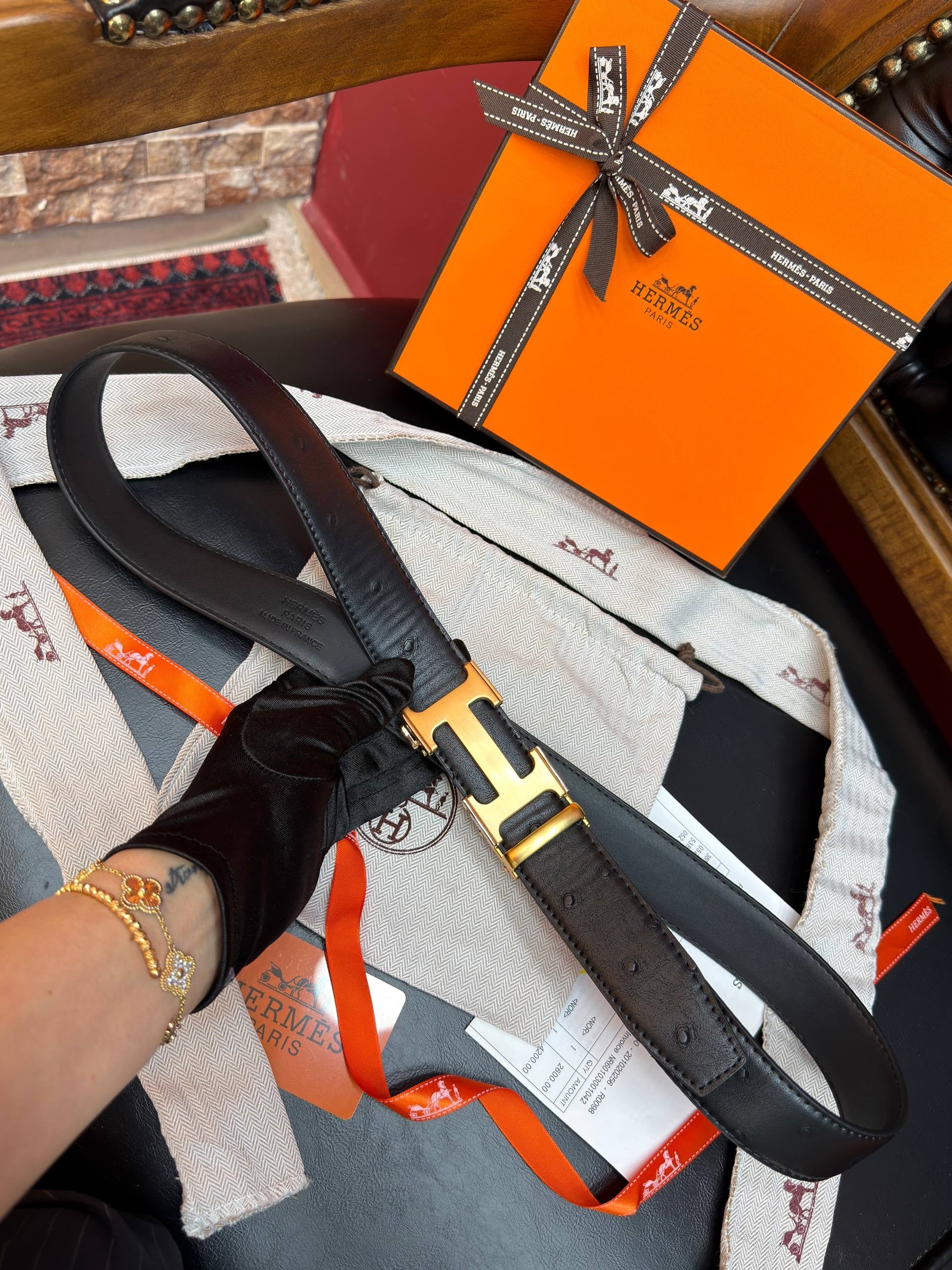 Hermes İthal Kemer 3,5 cm