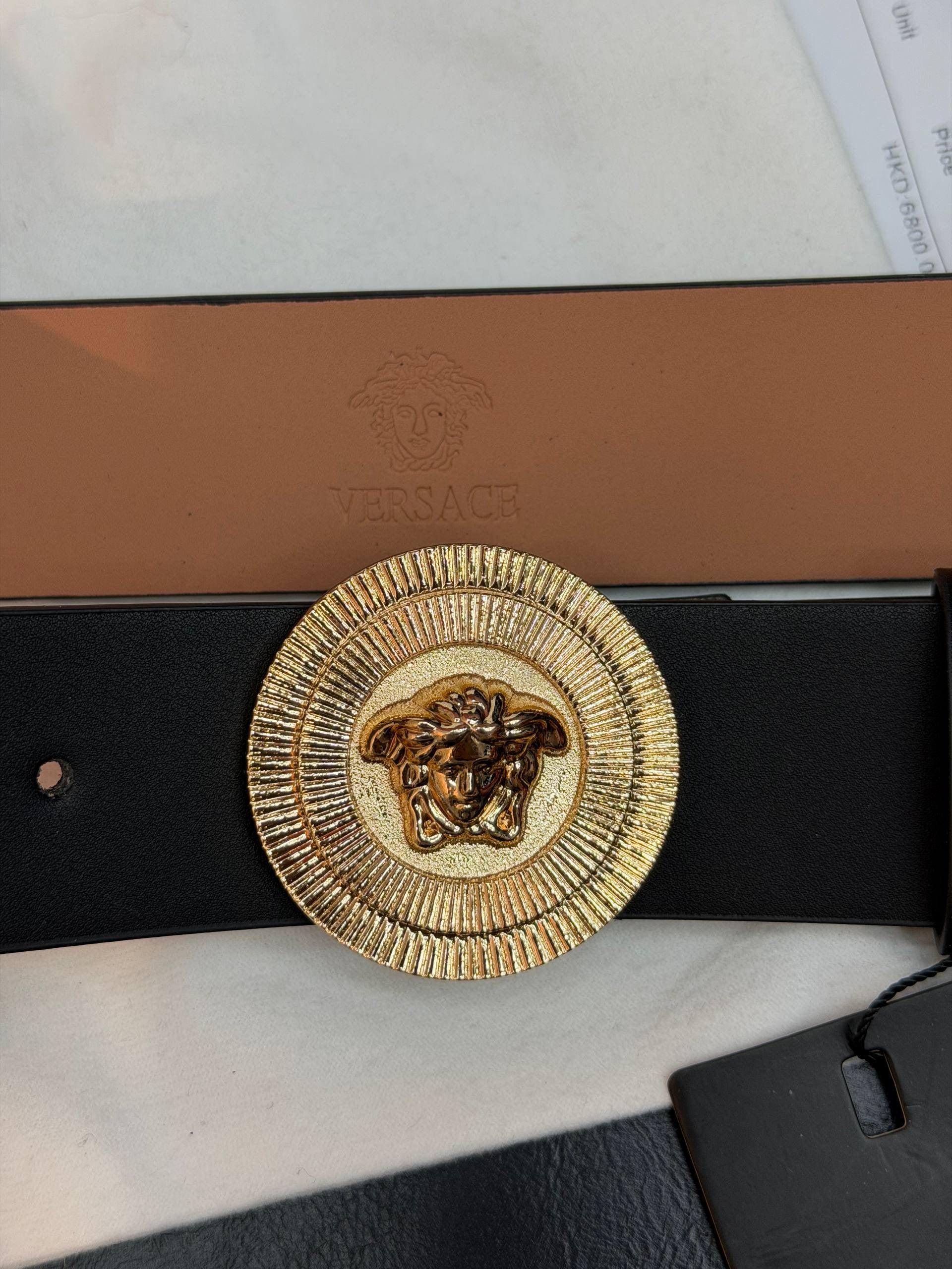 Versace İthal Kemer 3,7 cm