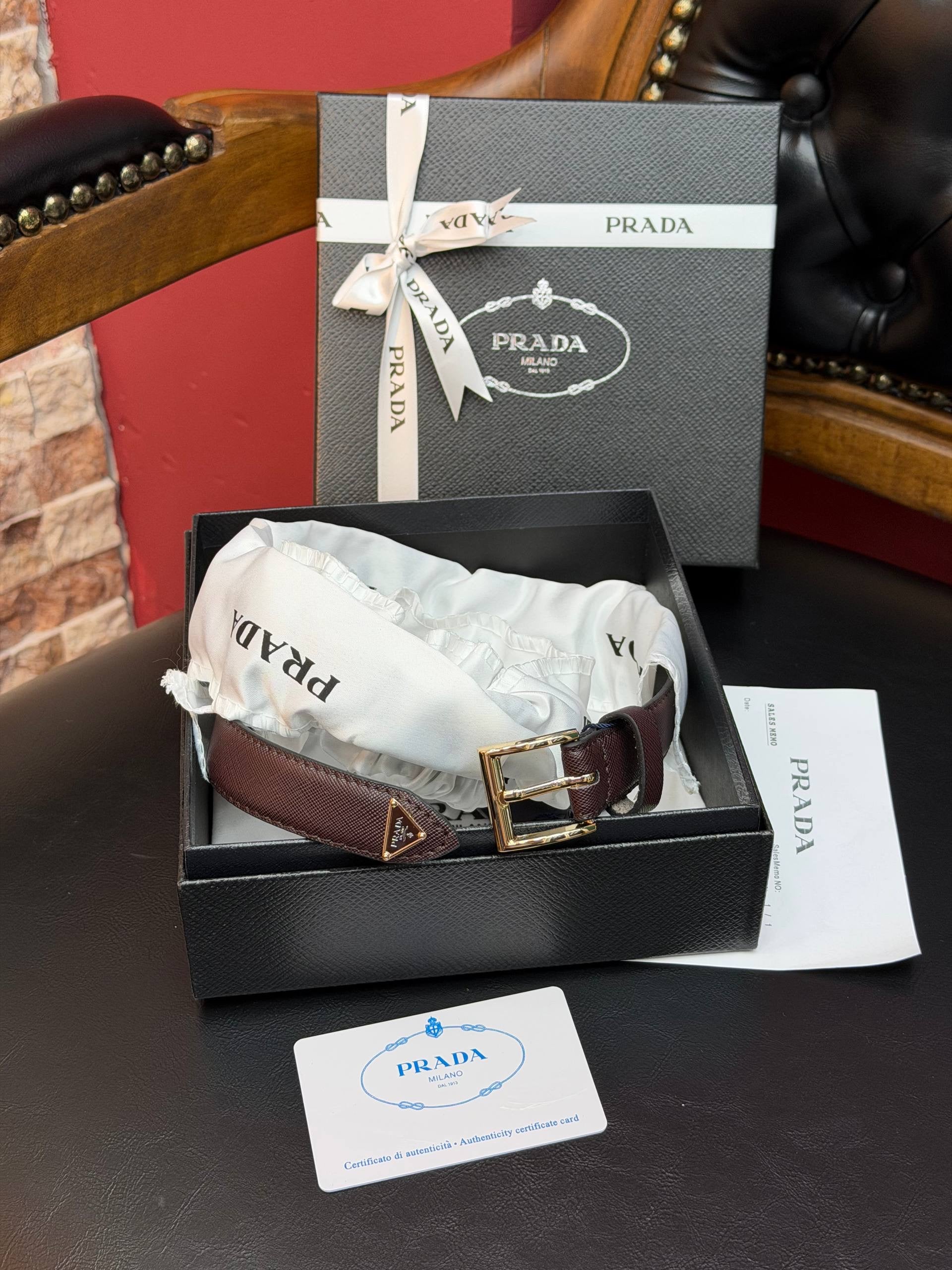 Prada İthal Kemer 2,4 cm