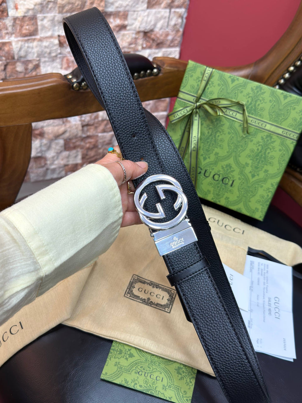 Gucci İthal Kemer 3,5 cm
