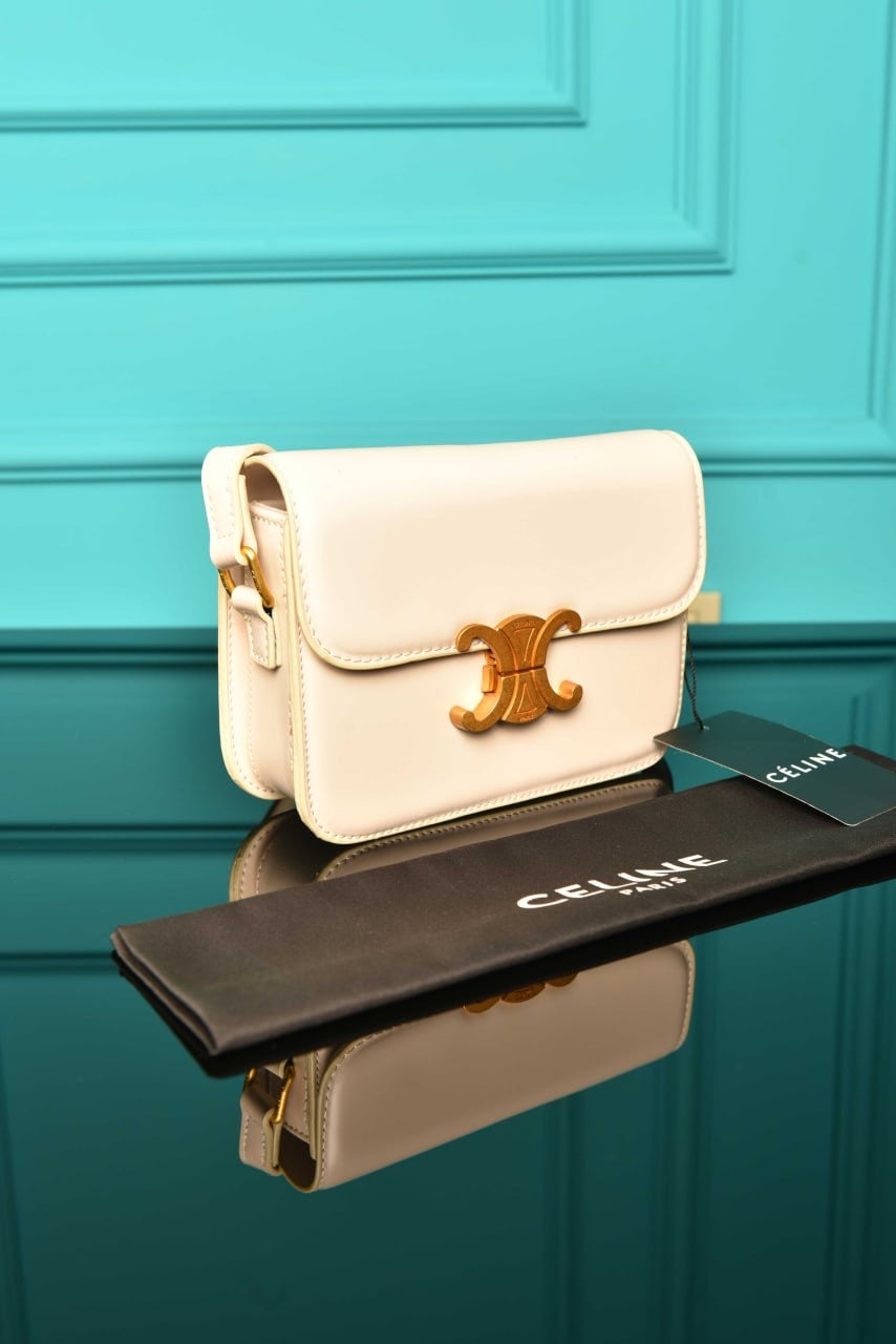 CELINE - Classique Triomphe Bag in Shiny (7 Renk)