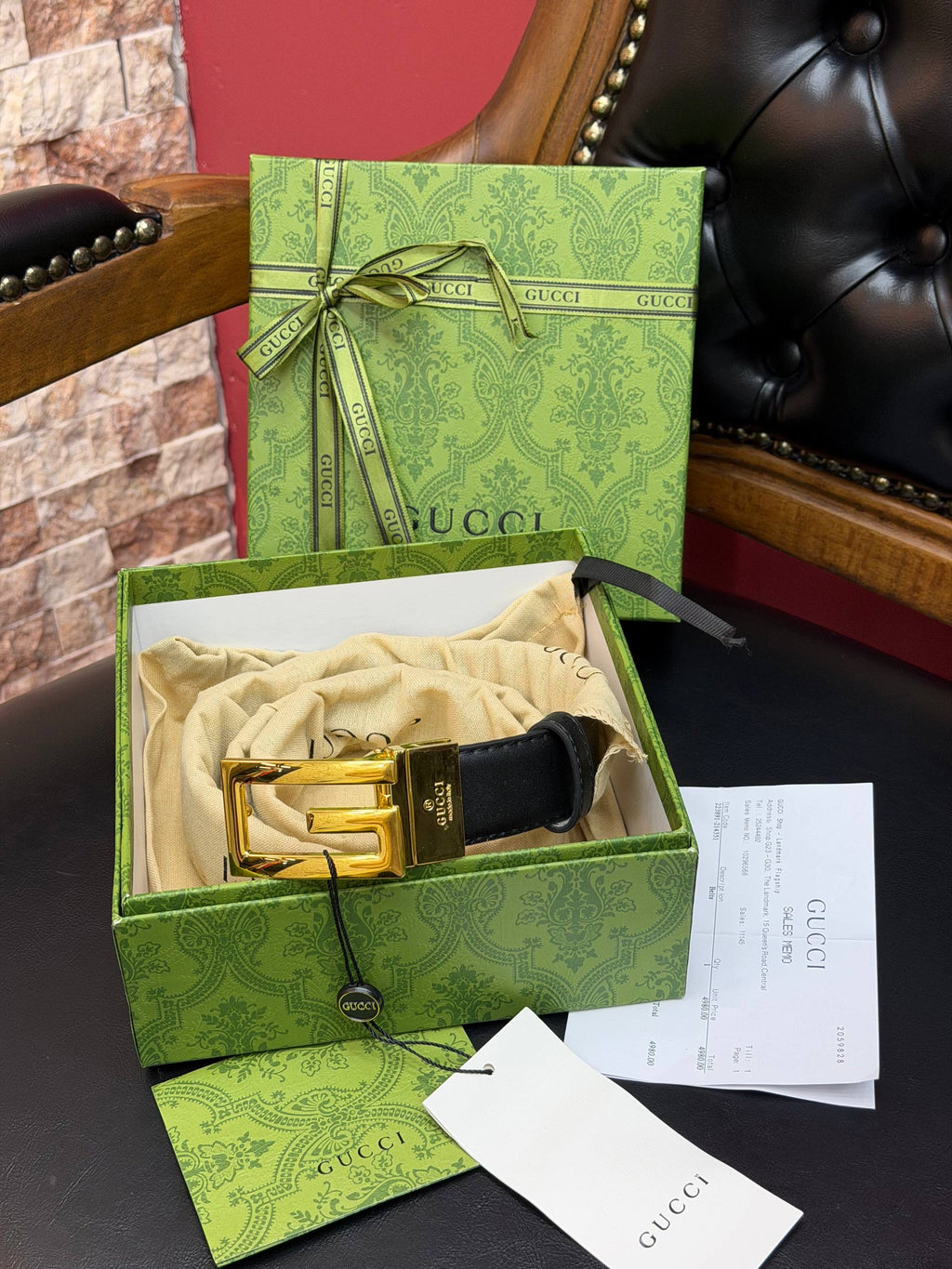 Gucci İthal Kemer 3 cm