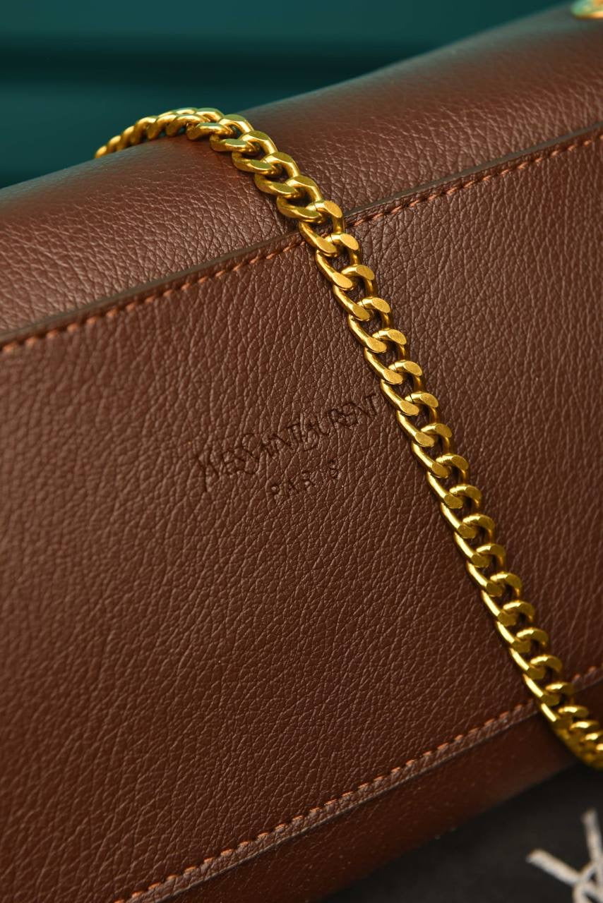 YVES SAINTLAURENT - Medium Reversible Kate Flap Bag (6 Renk)