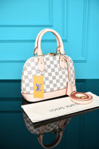 LOUIS VUITTON - Alma BB Bag in Suede (6 Renk)
