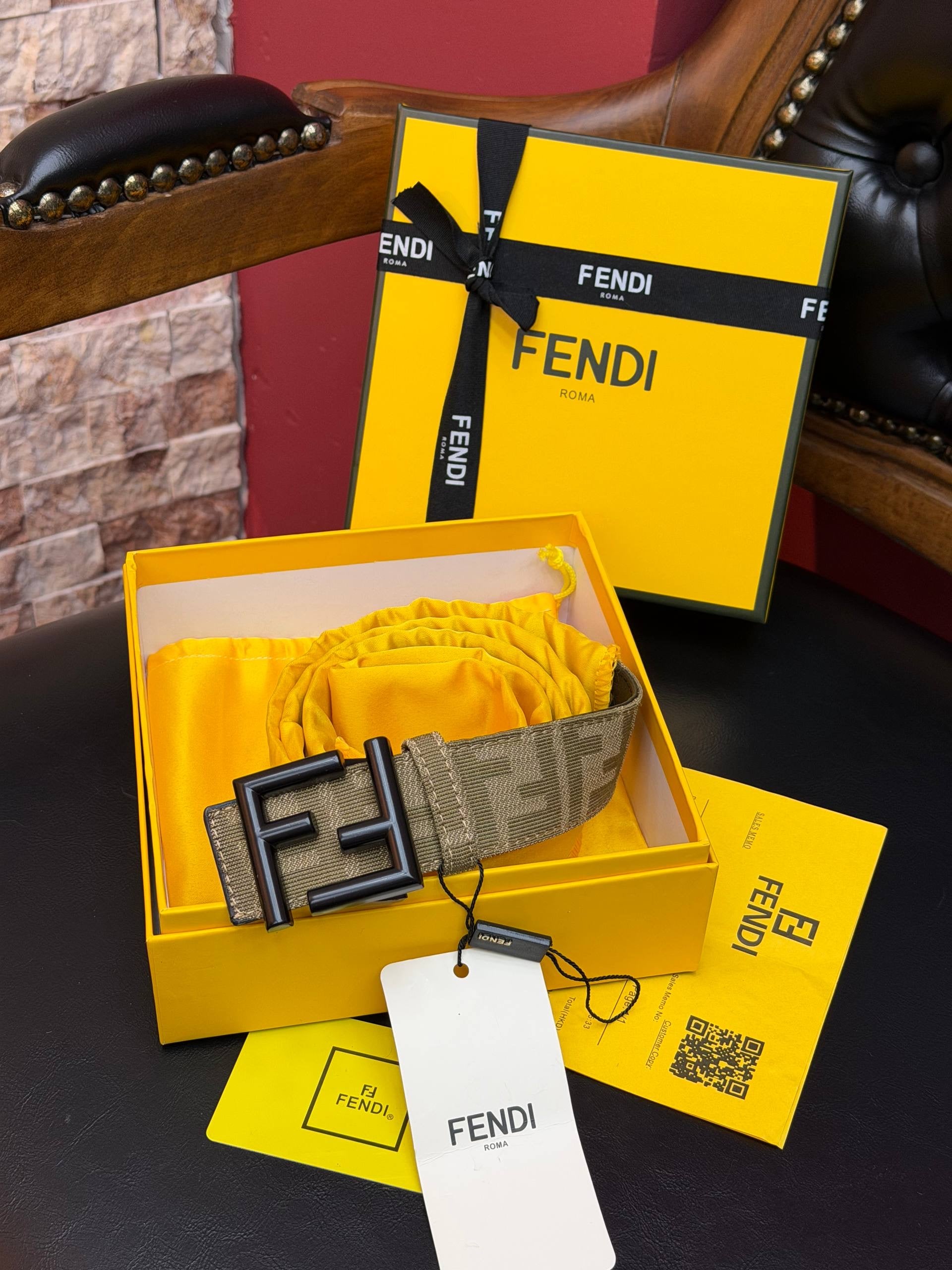 Fendi İthal Kemer 3,7 cm