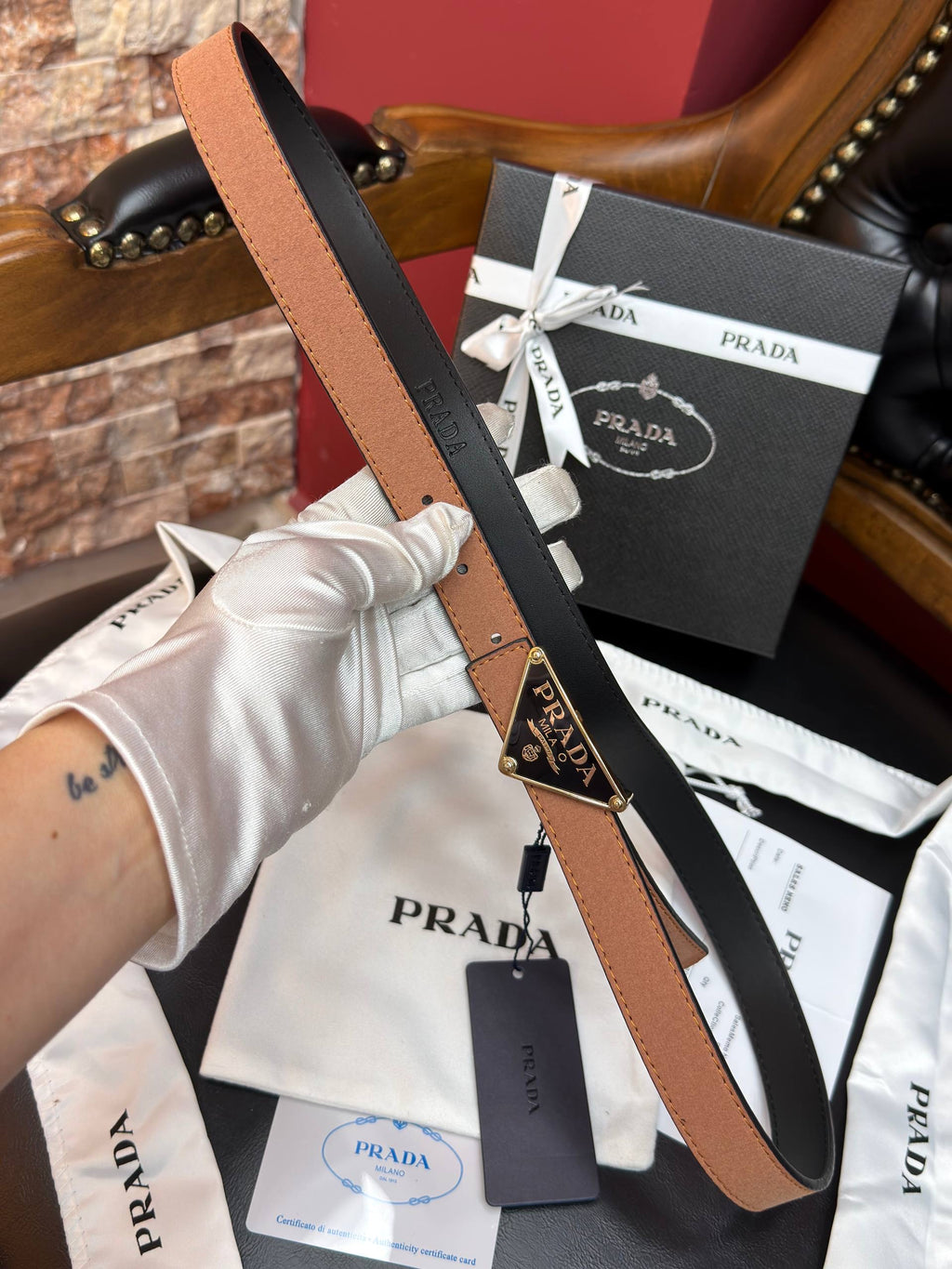 Prada İthal Kemer 2,5 cm
