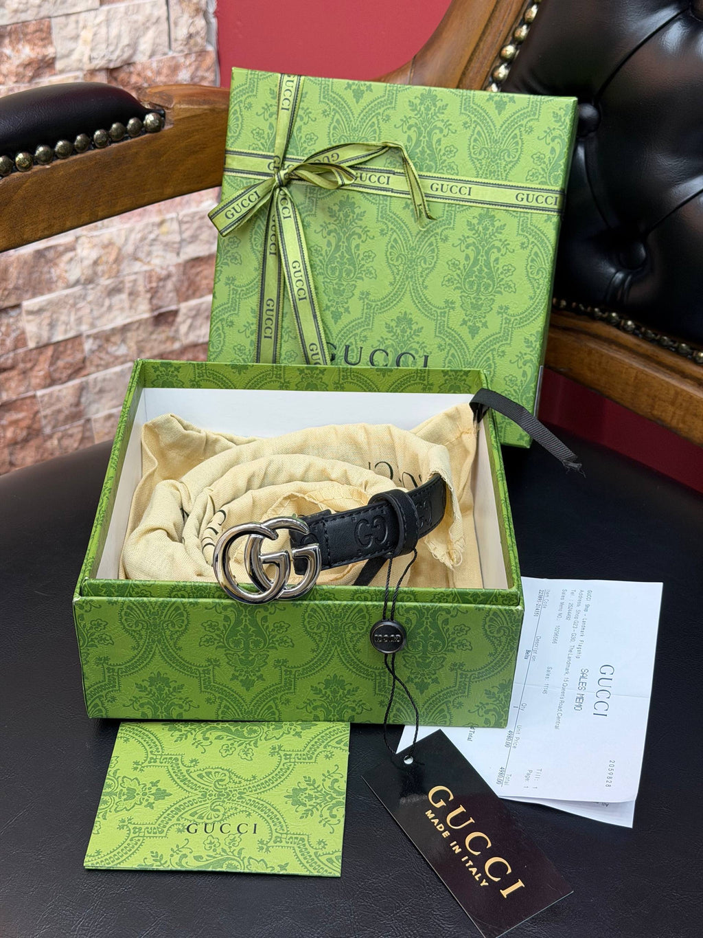 Gucci İthal Kemer 1,8 cm