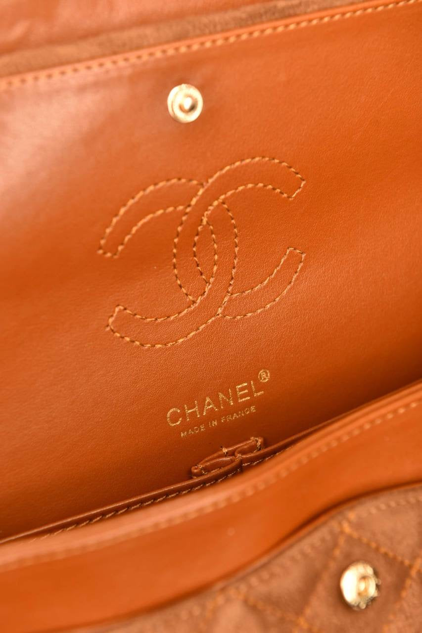 CHANEL - 2.55 Double Flap Bag in Suede (5 Renk)