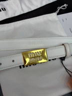MiuMiu İthal Kemer 2,5 cm