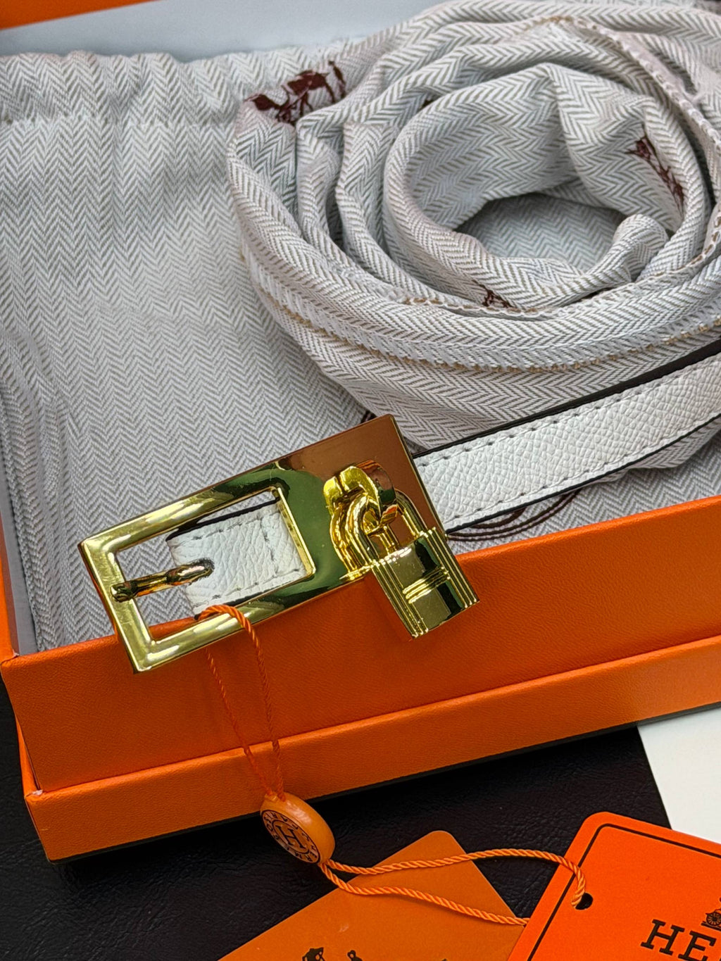 Hermes İthal Kemer Gold Aksesuar 1.7 cm