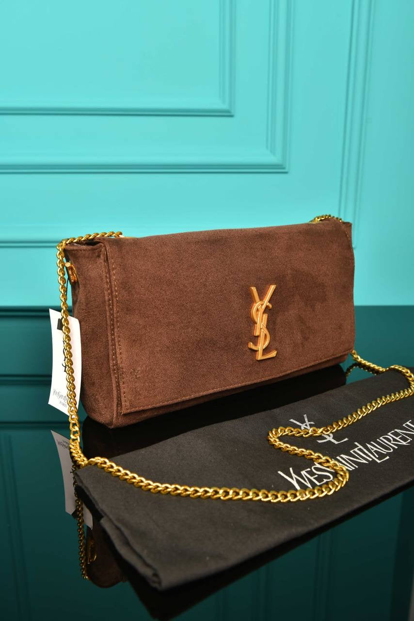 YVES SAINTLAURENT - Medium Reversible Kate Flap Bag (6 Renk)