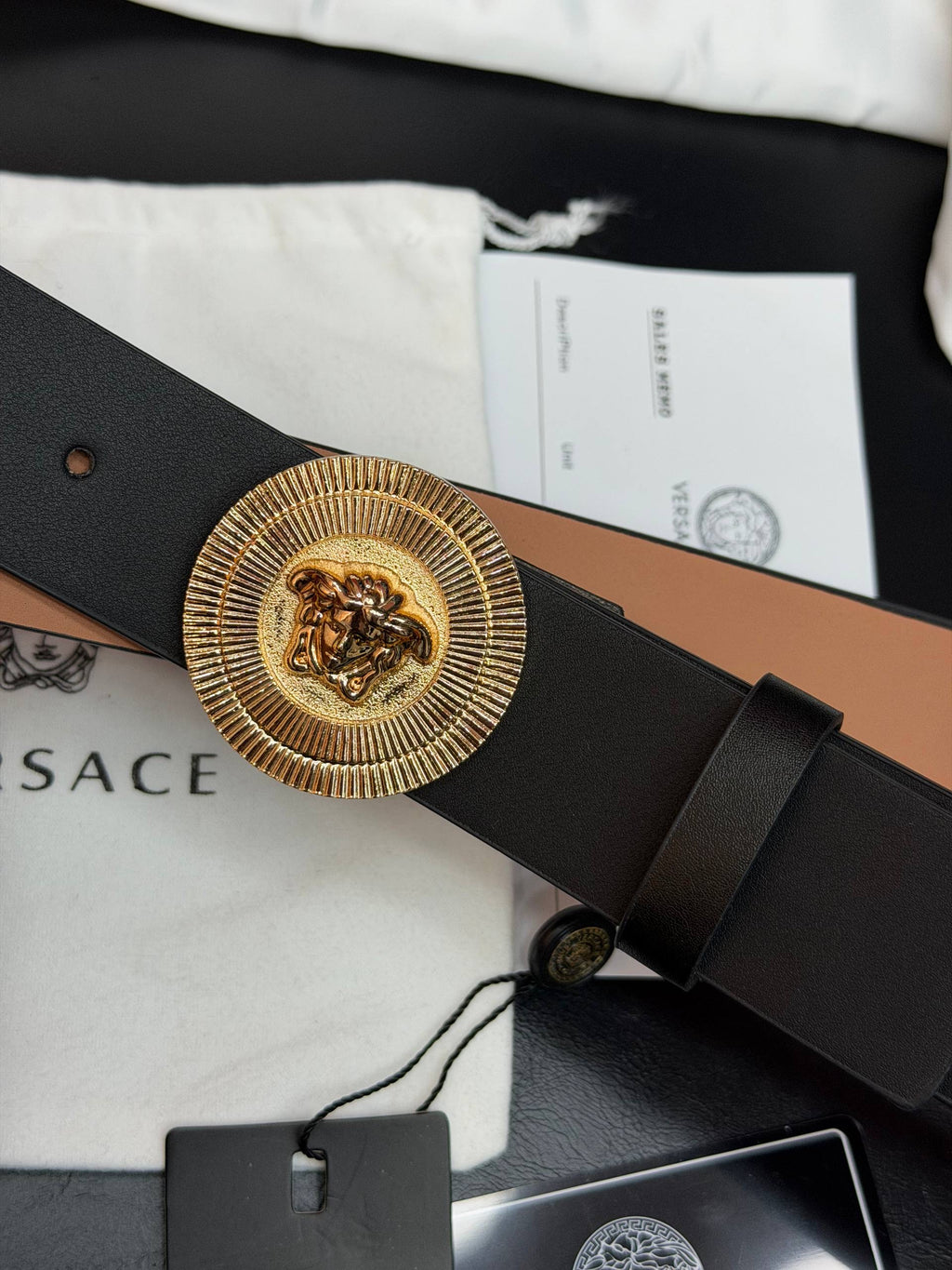 Versace İthal Kemer 3,7 cm
