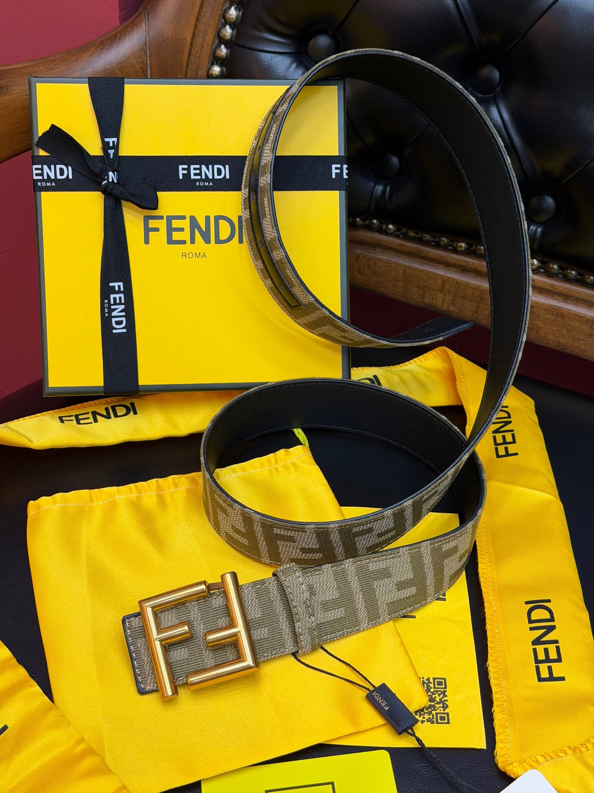 Fendi İthal Kemer 3,7 cm