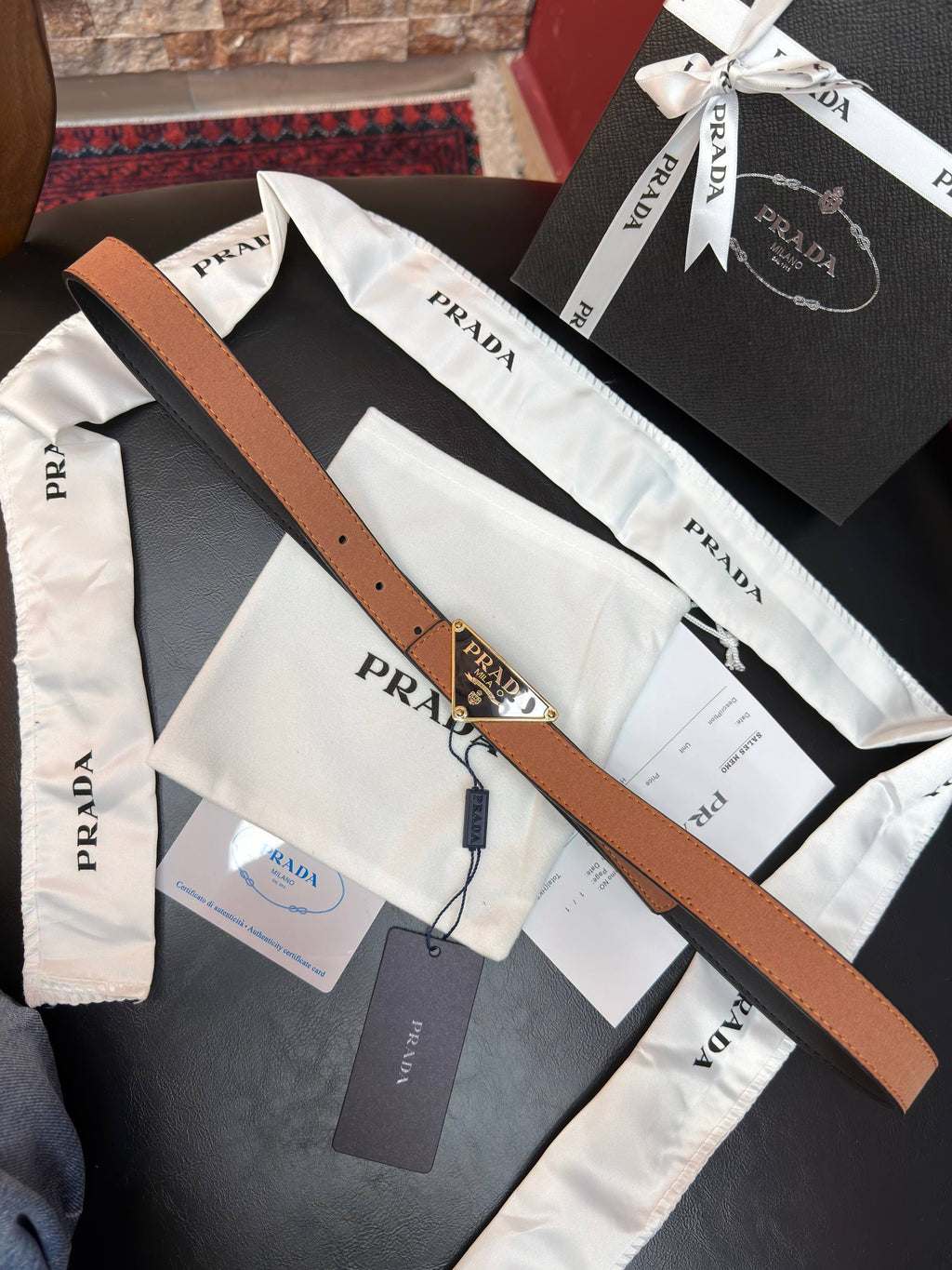 Prada İthal Kemer 2,5 cm