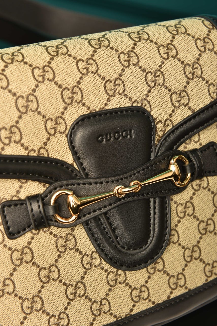 GUCCI - Horsebit Shoulder Bag in Leather (4 Renk)