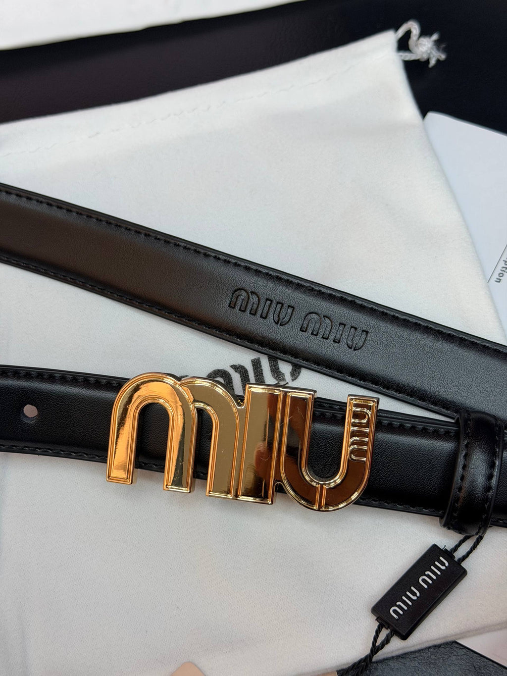 MiuMiu İthal Kemer 2,5 cm