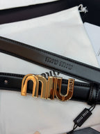 MiuMiu İthal Kemer 2,5 cm