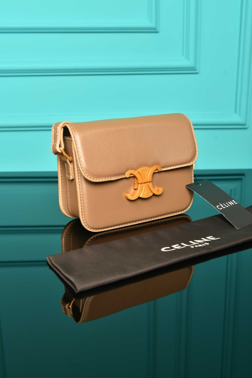 CELINE - Classique Triomphe Bag in Shiny (7 Renk)