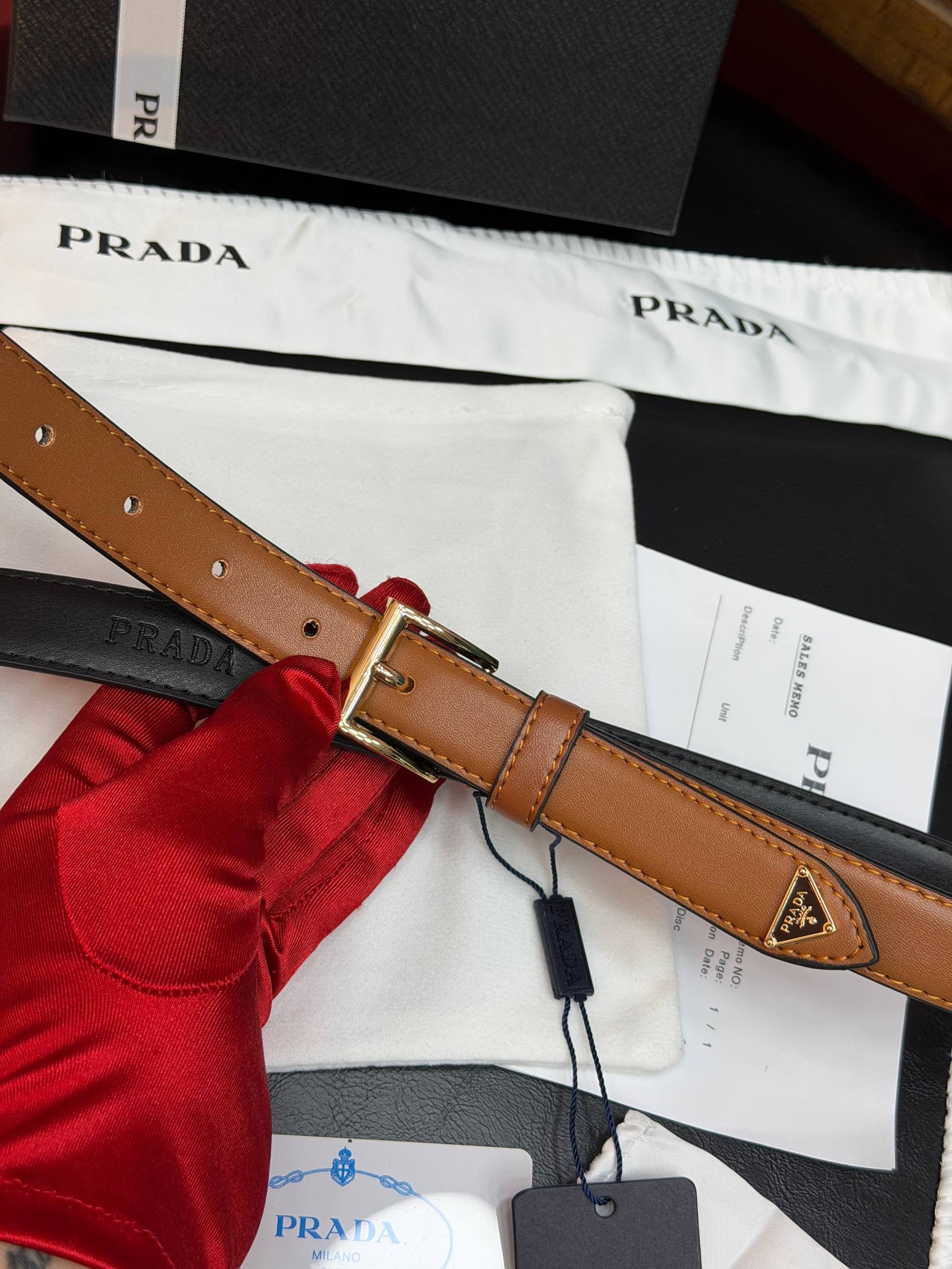 Prada İthal Kemer 2,4 cm