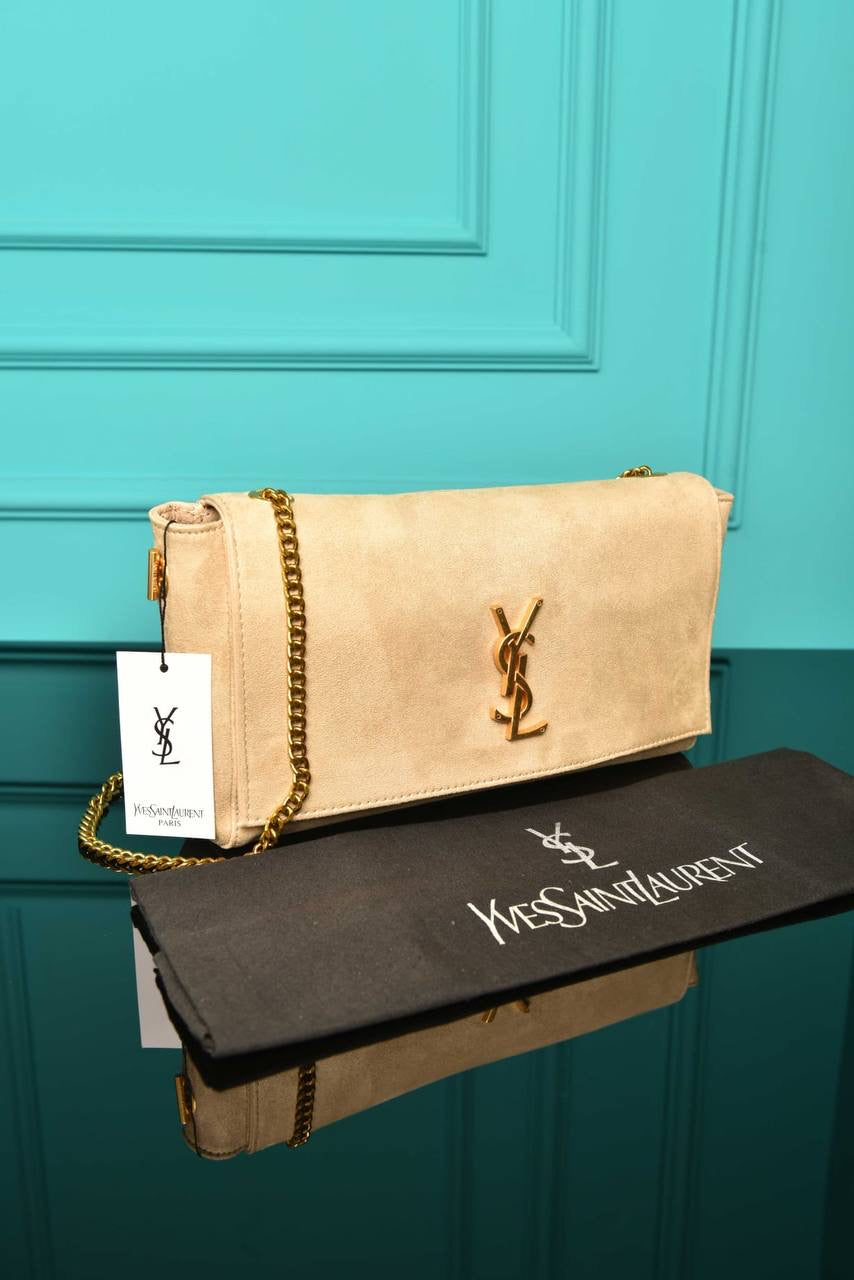 YVES SAINTLAURENT - Medium Reversible Kate Flap Bag (6 Renk)