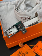 Hermes İthal Kemer Silver Aksesuar 1.7 cm